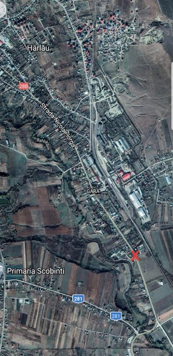 Teren la şosea(DN28B) E58
