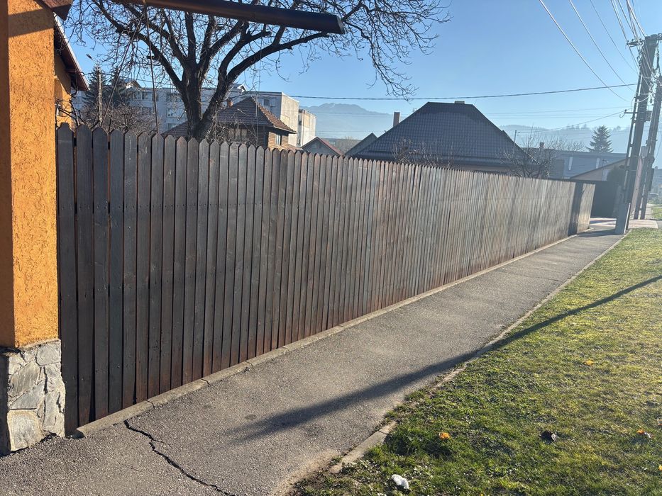 Gard lemn 40 ml vopsit