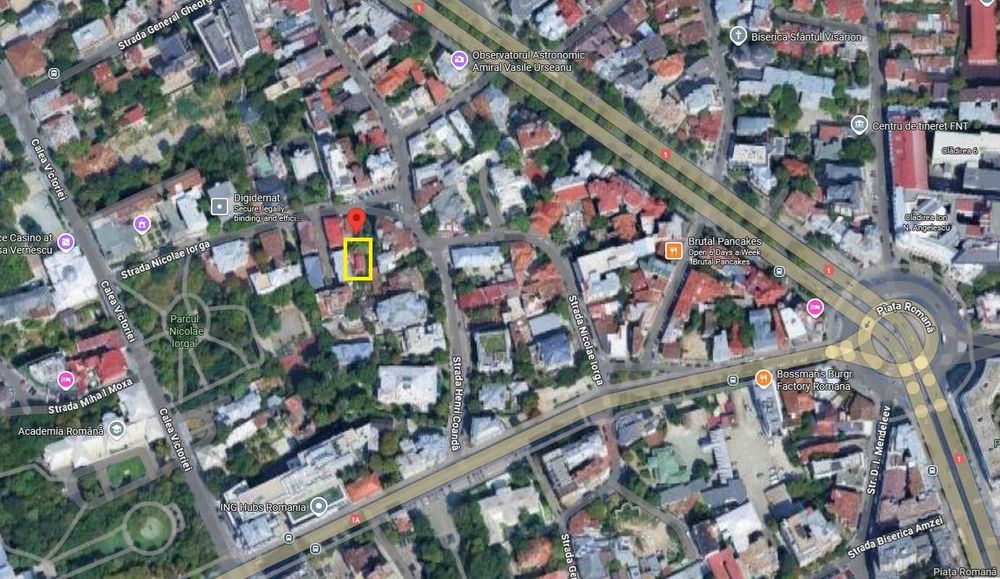 CASA CURTE ULTRACENTRAL Piata Romana la 3 minute de Calea Victoriei