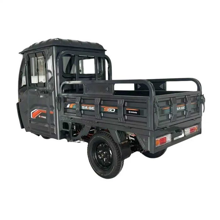Електрическа Карго триколка транспортер с кабина - 3000W 72V 58Ah