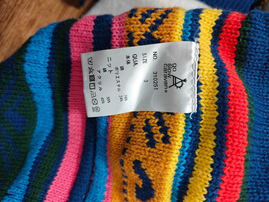 Go Slow Caravan Japan Brand Мъжка Oversized фланелка размер М