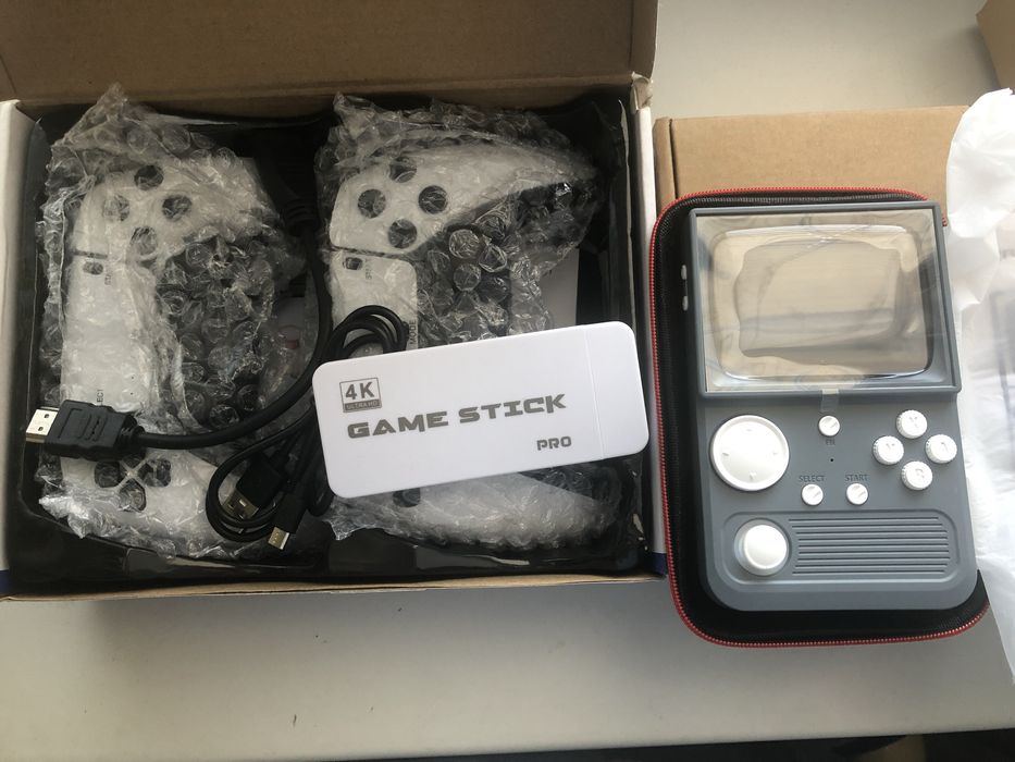 Ретроконсоли R36T и game stick pro
