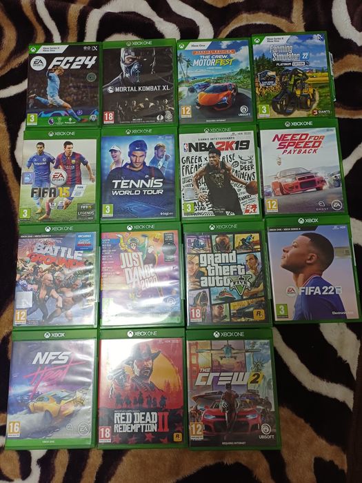 Xbox one  500g  + jocuri  600 lei