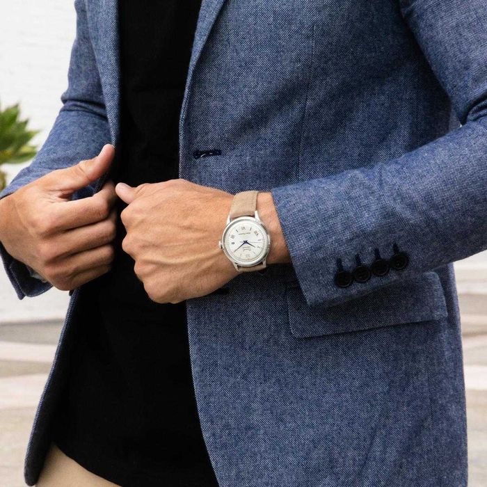 Orient Bambino Version 2 White 75th Anniversary