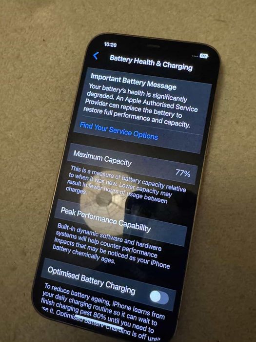 Iphone 12 PRO max Бежов/Златен