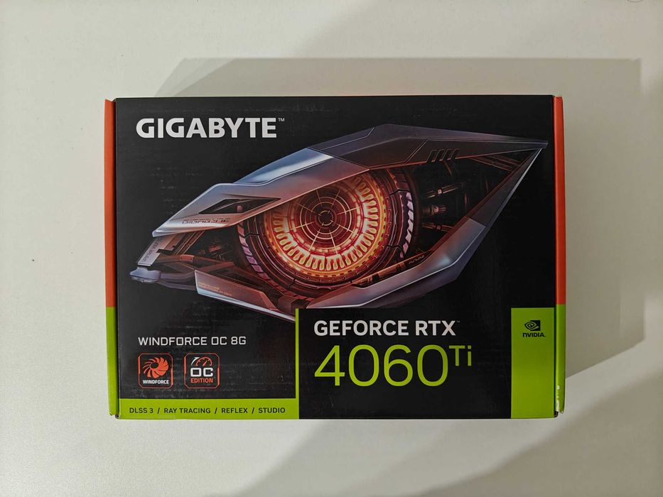 Видеокарта NVIDIA 4060Ti Gigabyte WINDFORCE OC 8G