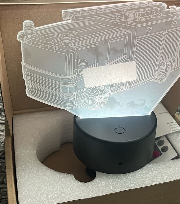 3d нощна лампа за деца