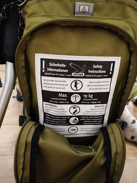 Раница за носене на дете Salewa Koala II