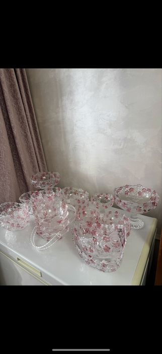 Продается хрустальная посуда в хорошем состоянии