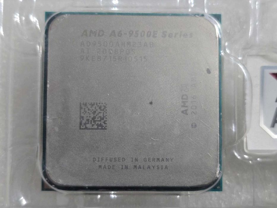 Procesor AMD A6-9500E 3.0GHz, Socket AM4, 35 W , box - poze reale