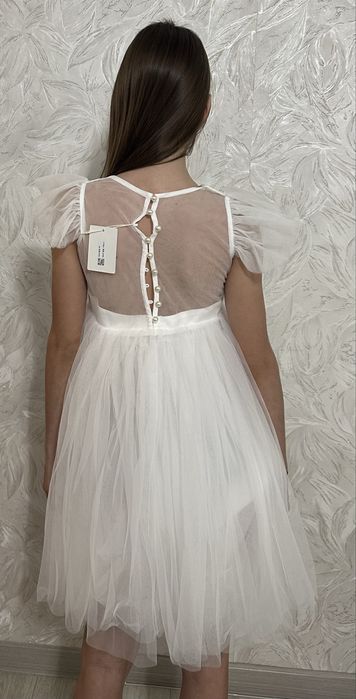 Белое платье для девочки