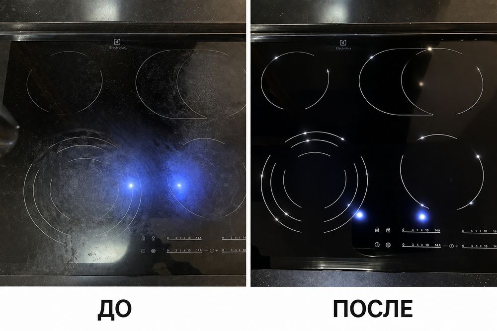 Полировка варочных поверхностей