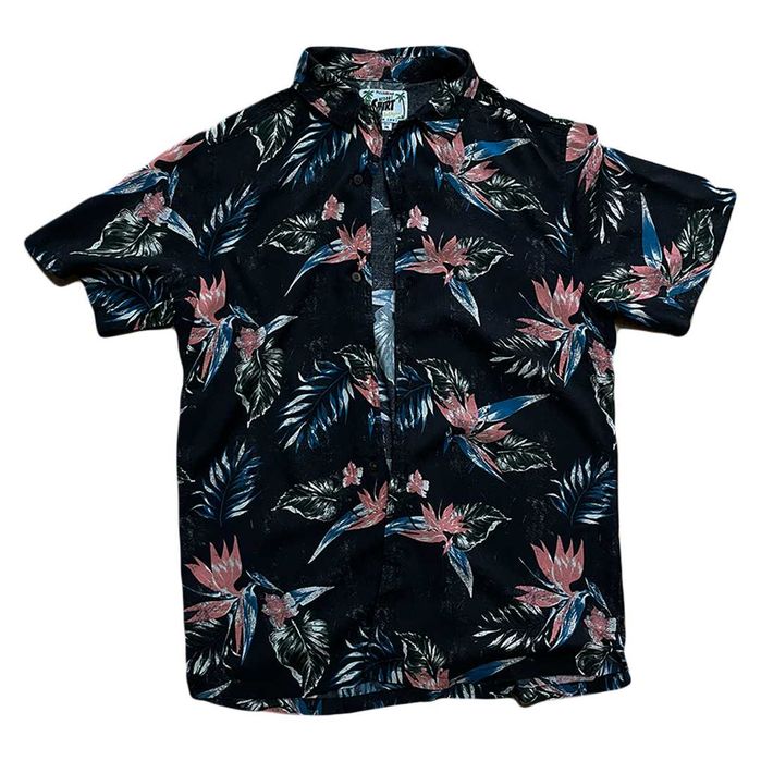 Рубашка гавайка Pull&Bear