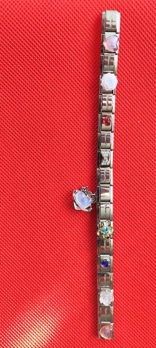 Елегантна дамска гривна от неръждаема стомана, Nomination style