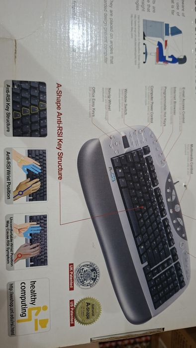 Клавиатура от antiRSI Keyboard для офиса :Модель KBS-26