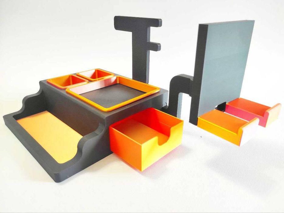 Organizator multifuncțional printat 3D – compact și smart!