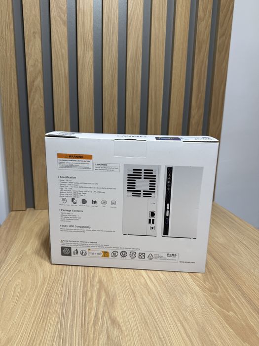 NAS Qnap TS-233  2 Bay - Nou - Sigilat