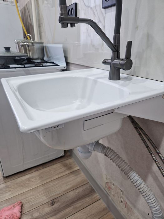 Таза темір раковина 3 ай қолданған