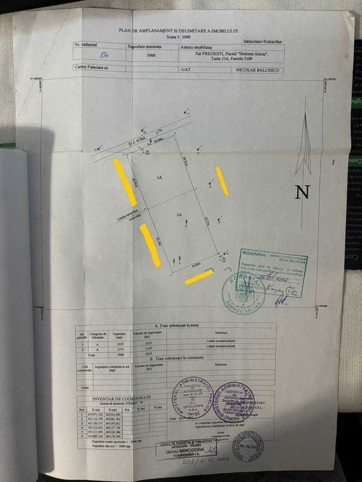Teren 5.000 mp la DJ asfaltat – intravilan + extravilan.