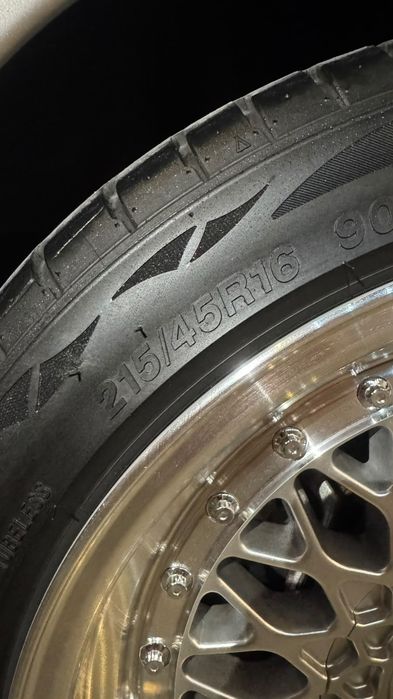 Продам диски с резиной BBS R16