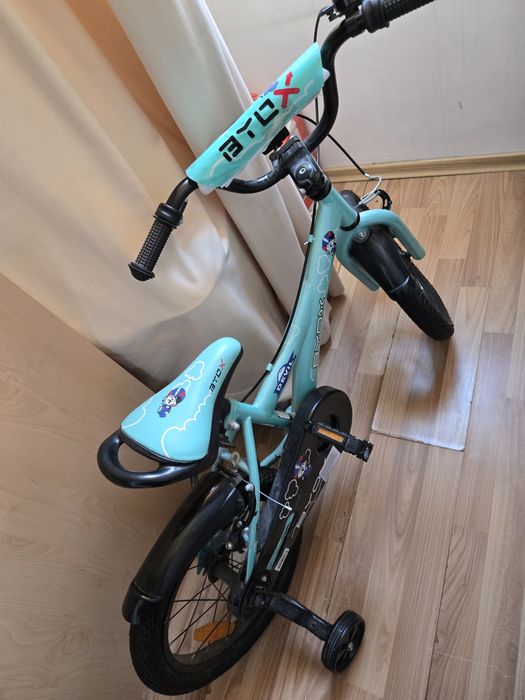 Чисто НОВО-BYOX Велосипед DEVIL 16" ТЮРКОАЗ