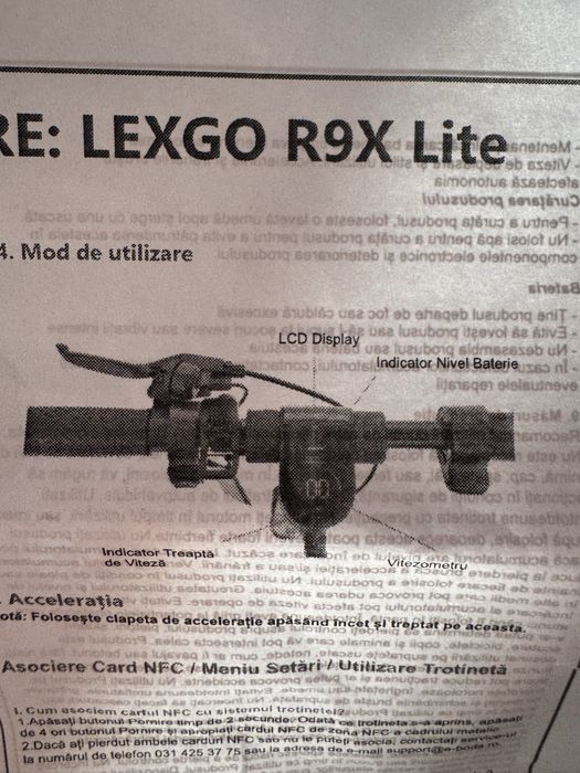 Trotineta electrica Lexgo R9X Lite