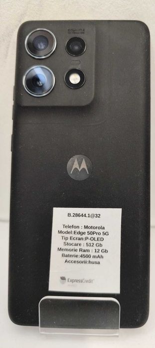 Telefon Motorola Edge 50Pro 5G (AG35  B 28644.1/32) Garantie 2 ani !