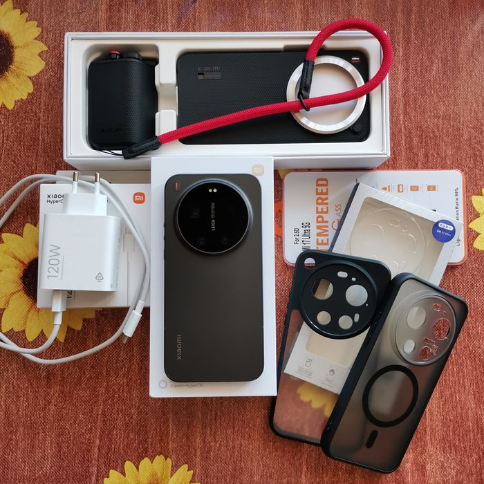 Xiaomi 17 Ultra Black 512Gb/16Gb + Photography Kit Pro + 120W HyperCharge Combo + подаръци