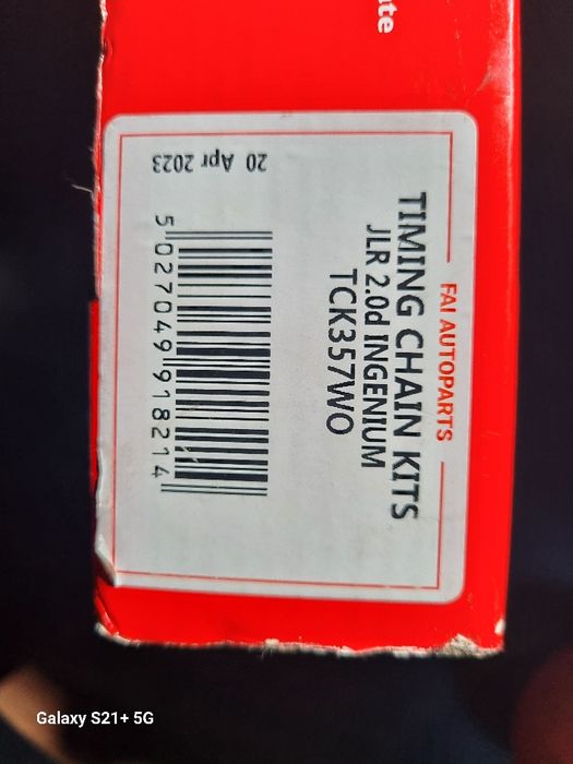 Kit distribuție FAI TCK357WO pentru AJ20D4 turbodisel