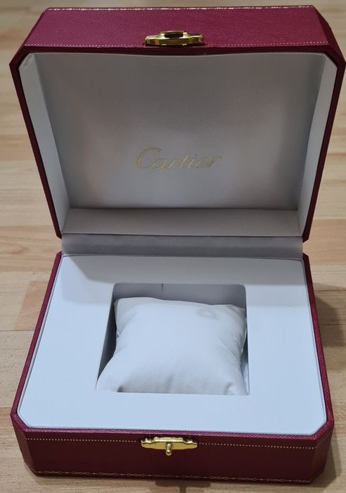 Cutie ceas Cartier cu toate acte + punga Cartier