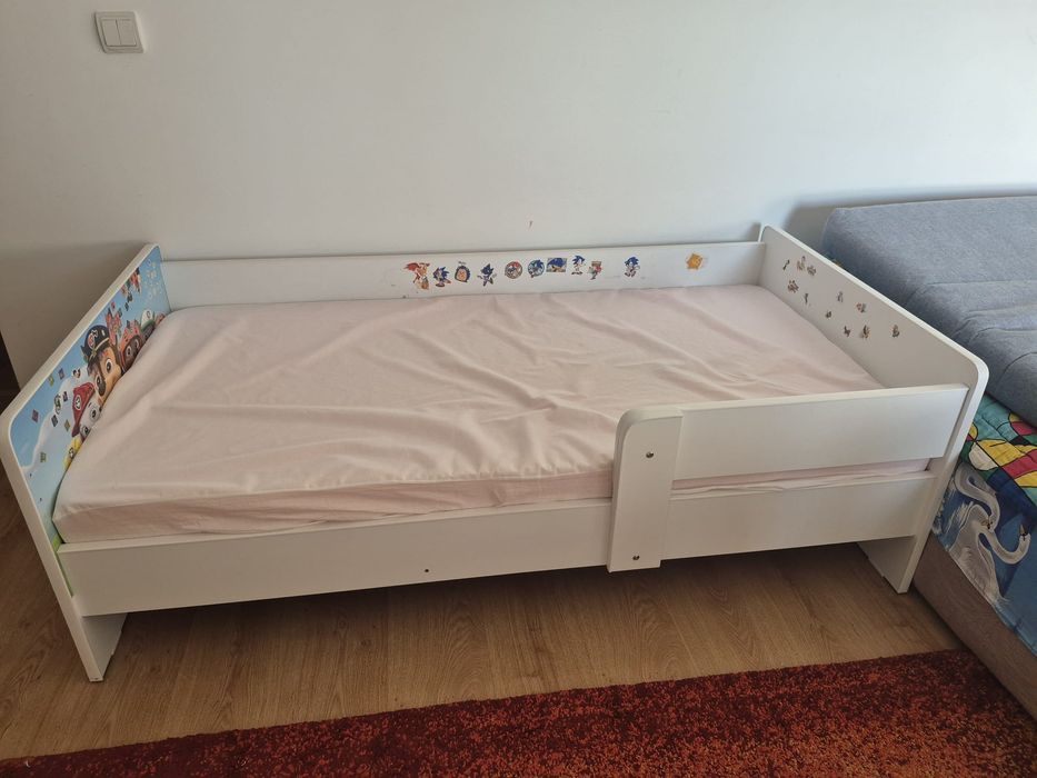 PAT COPIL și saltea ortopedica 80x160