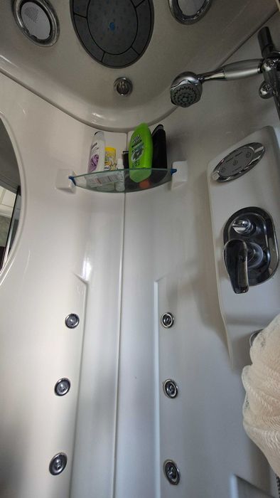 Cabina dus KADDA cu hidromasaj si cadita inalta