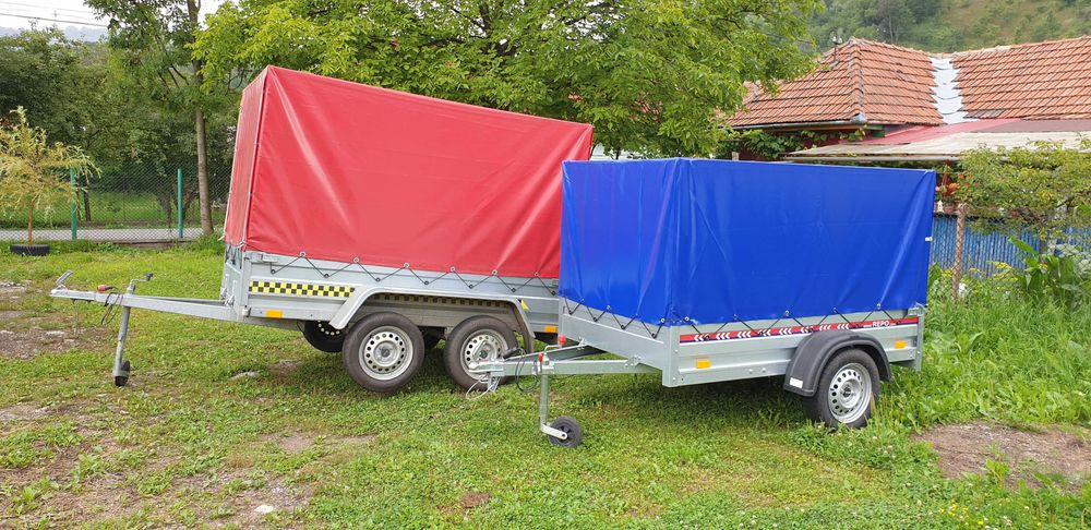 Dau in chirie Remorci 750 KG axa dubla-axa simpla