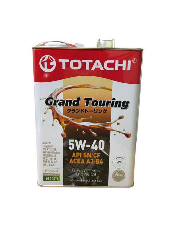 Totachi grand touring 5w 40