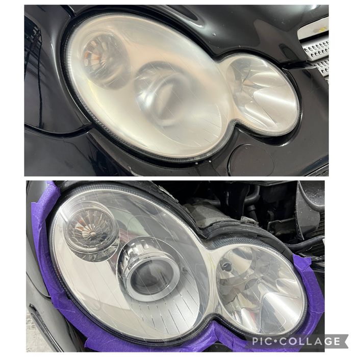 Полиране и фолиране на фарове и стопове