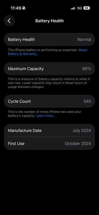 Iphone 16 pro 256 gb