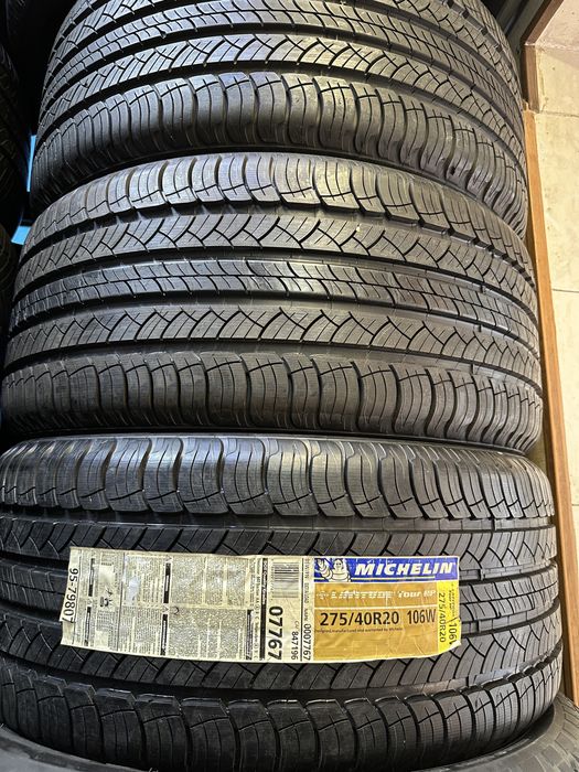 Michelin Latitude 275/40 R20 — 2 новые + 2 б/у, комплект