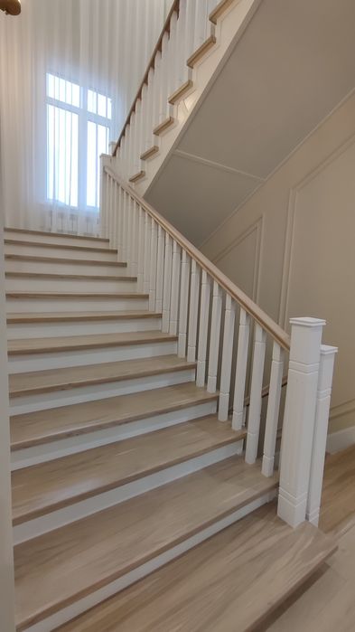 Лестницы обшивка установка загатовка лестница