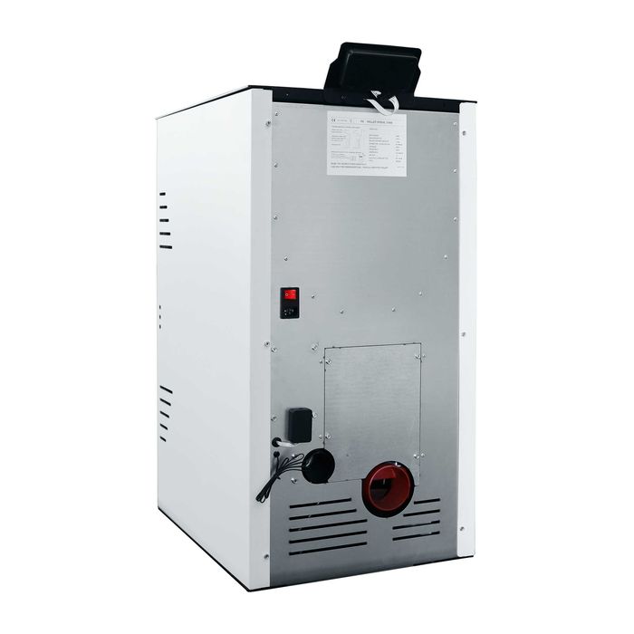 Semineu pe peleti cu aer cald Fiama Fuoco 8 kw, 80 mp