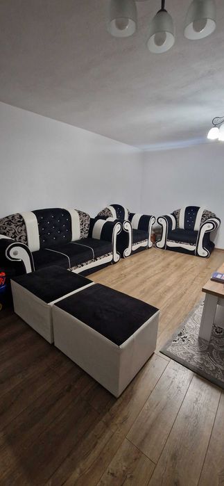 Canapea extensibila si fotolii baroque