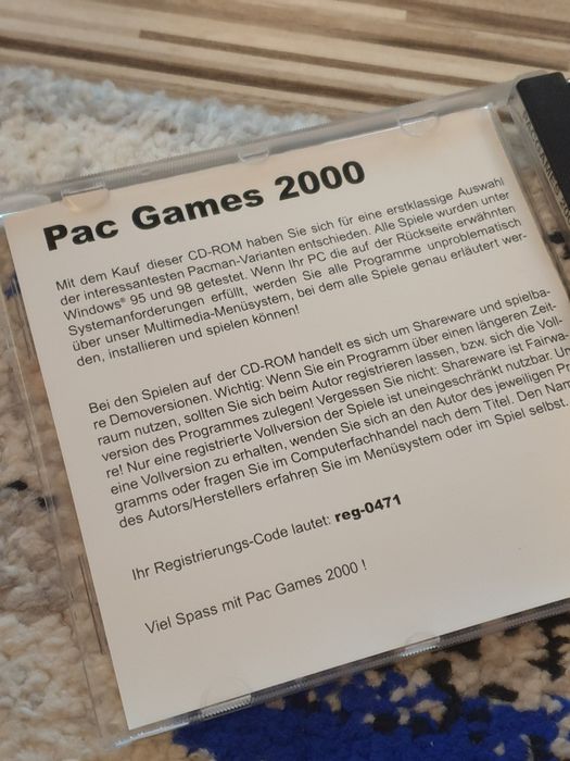 Vand Cd Pac Man 2000