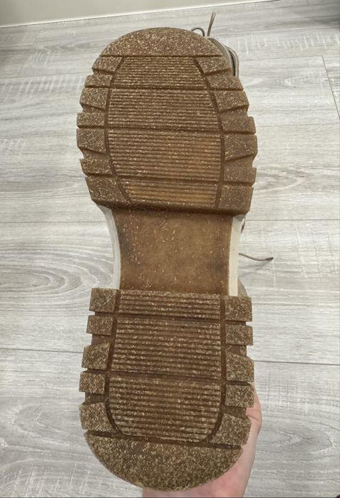 Ботинки из натуральной замши