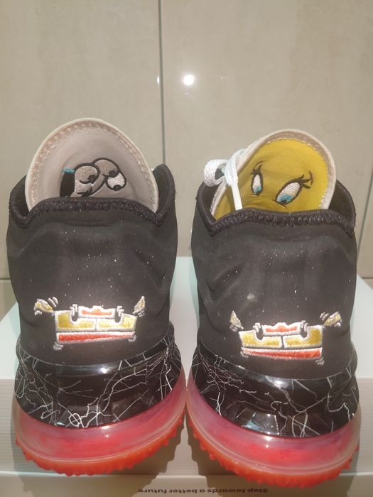 Papuci Basketball Nike Space Jam LeBron 18 Low "Sylvester vs Tweety"