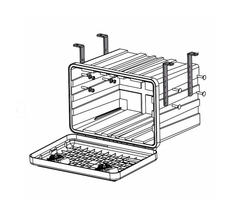 Cutie de scule ,lada de scule, cutie alimente, lada alimente - DAKEN