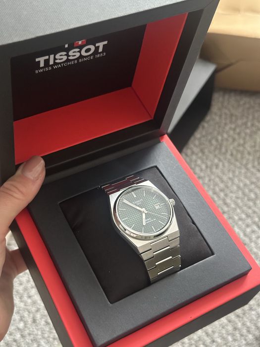 Tissot prx barbati verde