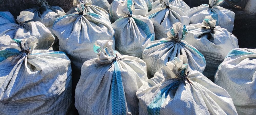 Уголь в мешках шубаркуль