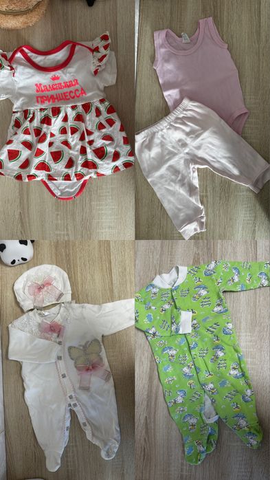 Продам одежду для новорождённых 54-62