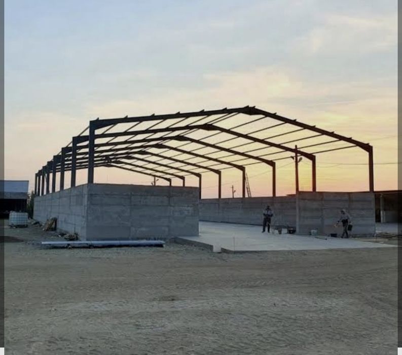 vând urgent hala metalica 12×21