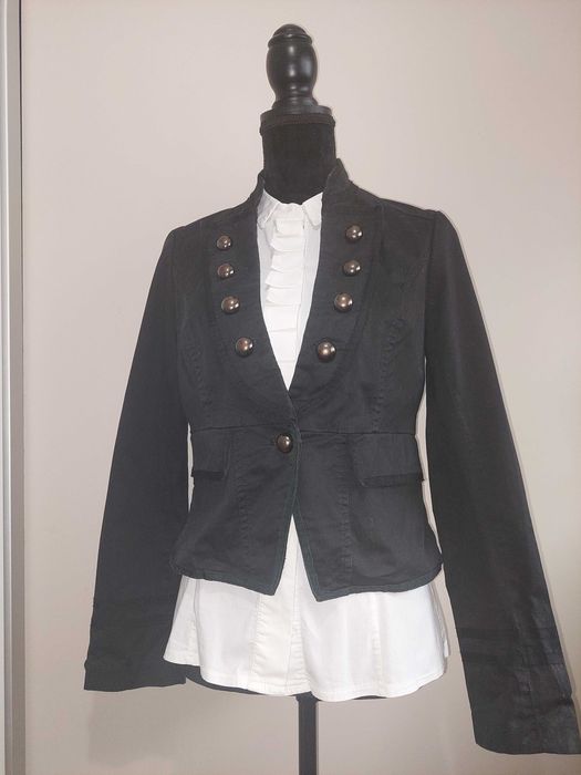 Jacheta military neagră New Look