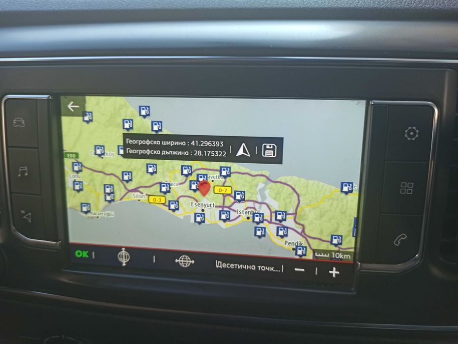 2025 карти за навигация Ситроен камери за скорост Citroen NAC Wave map